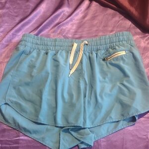 Vuori Light Blue Athletic Shorts